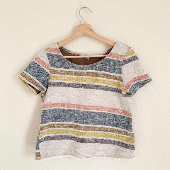 Hipster Boho Top Sz S - Picture 1 of 4